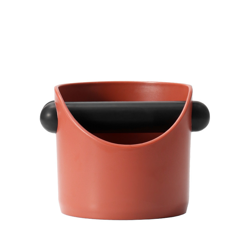 Heavy Equipment With Bucket - Robuuste ABS koffie knockbox, espresso-gruimtebak, minimalistische