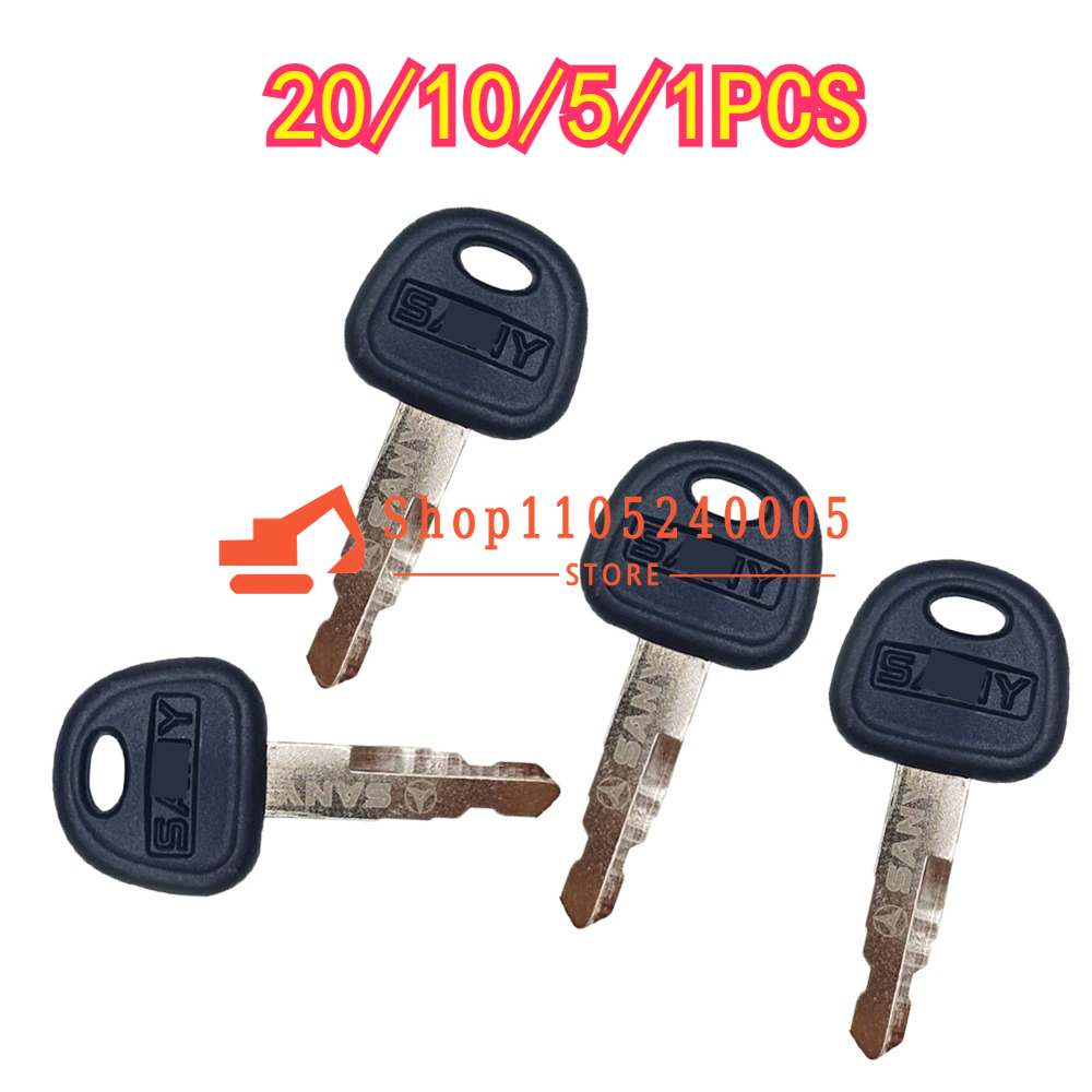 Heavy Equipment Bulldozer - 20/10/5/1PCS Gloednieuwe Contactsleutels voor Graafmachine Bulldozer