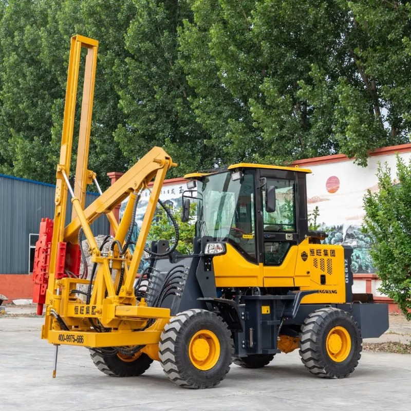 Heavy Equipment Driver - Zware hydraulische schroefpaalram voor de bouw