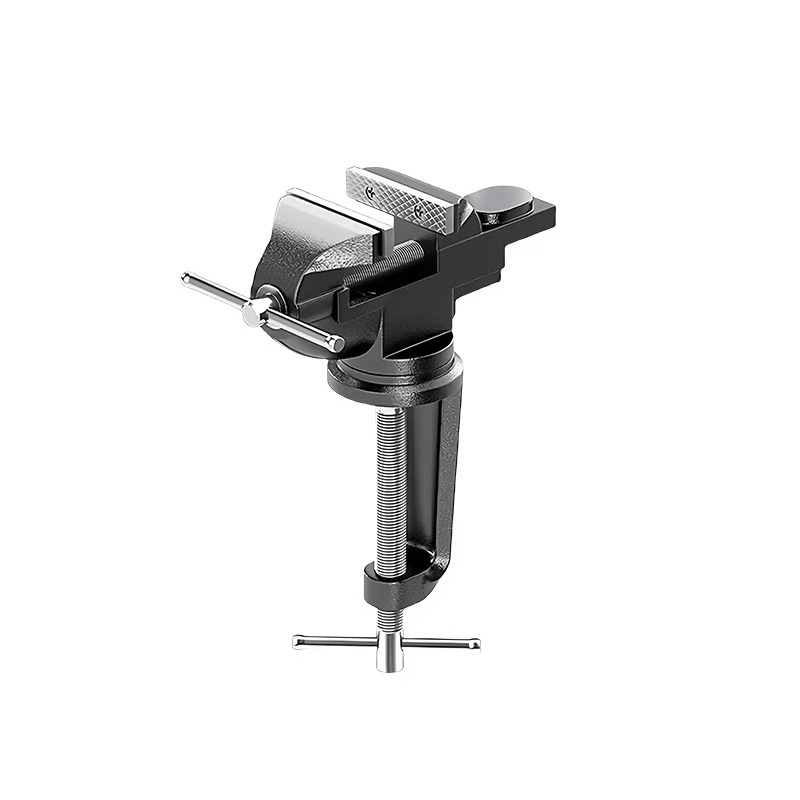 Heavy Equipment Manufacturers - Zware, draagbare werkbankklem met draaibare basis,