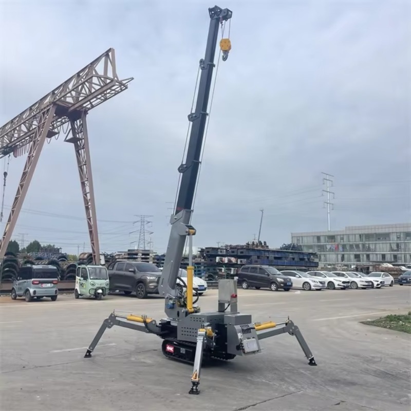 Heavy Equipment Electrical - Compacte Mini Spinnenkraan Hydraulische Elektrische Afstandsbediening