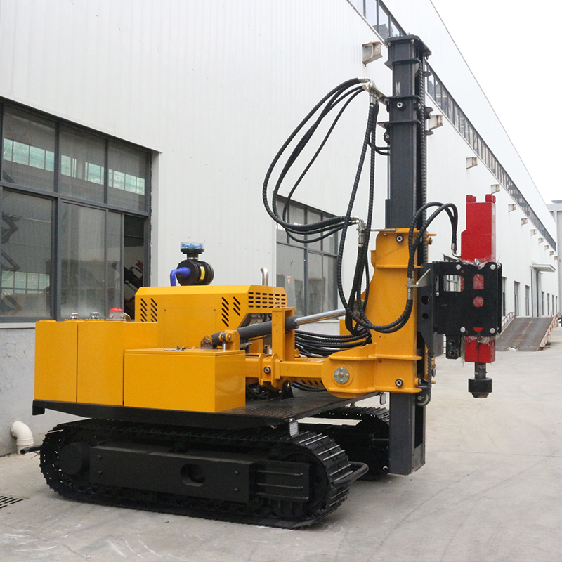 Heavy Equipment Driver - Hydraulische zonne-paalram met hoog rendement dieselmotor,