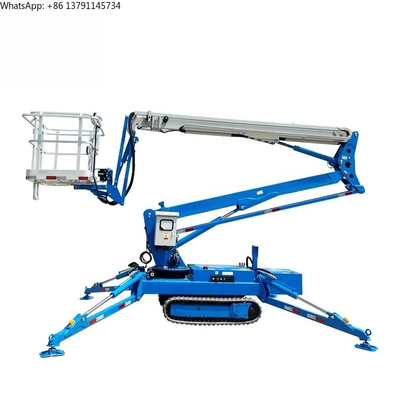 Compact Crawler Boom Lift - Goedkope 10~18m mini compacte rupsbandenhoogwerker met