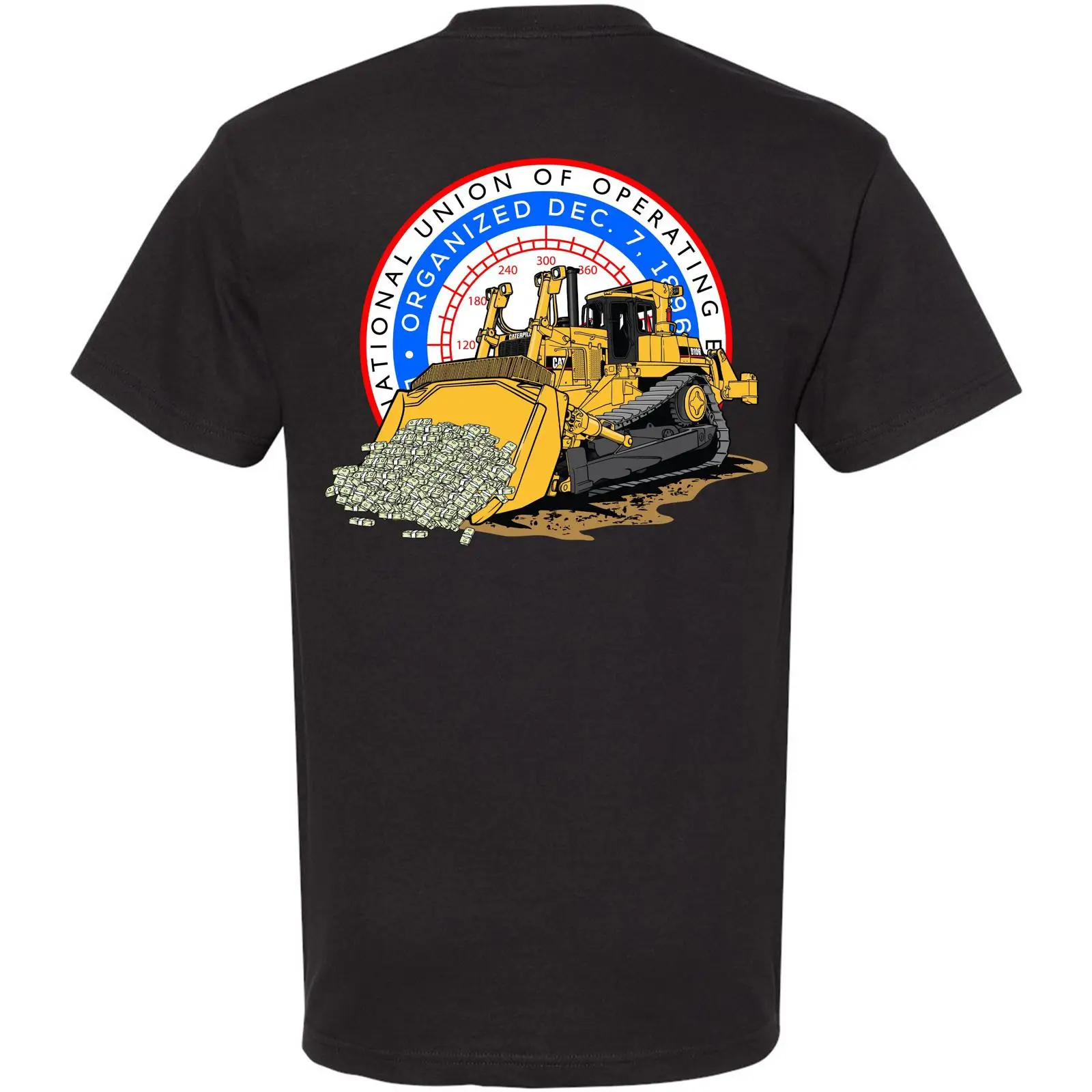 Heavy Equipment Bulldozer - Internationale Unie van Bedrijfsingenieurs Bulldozer T-shirt