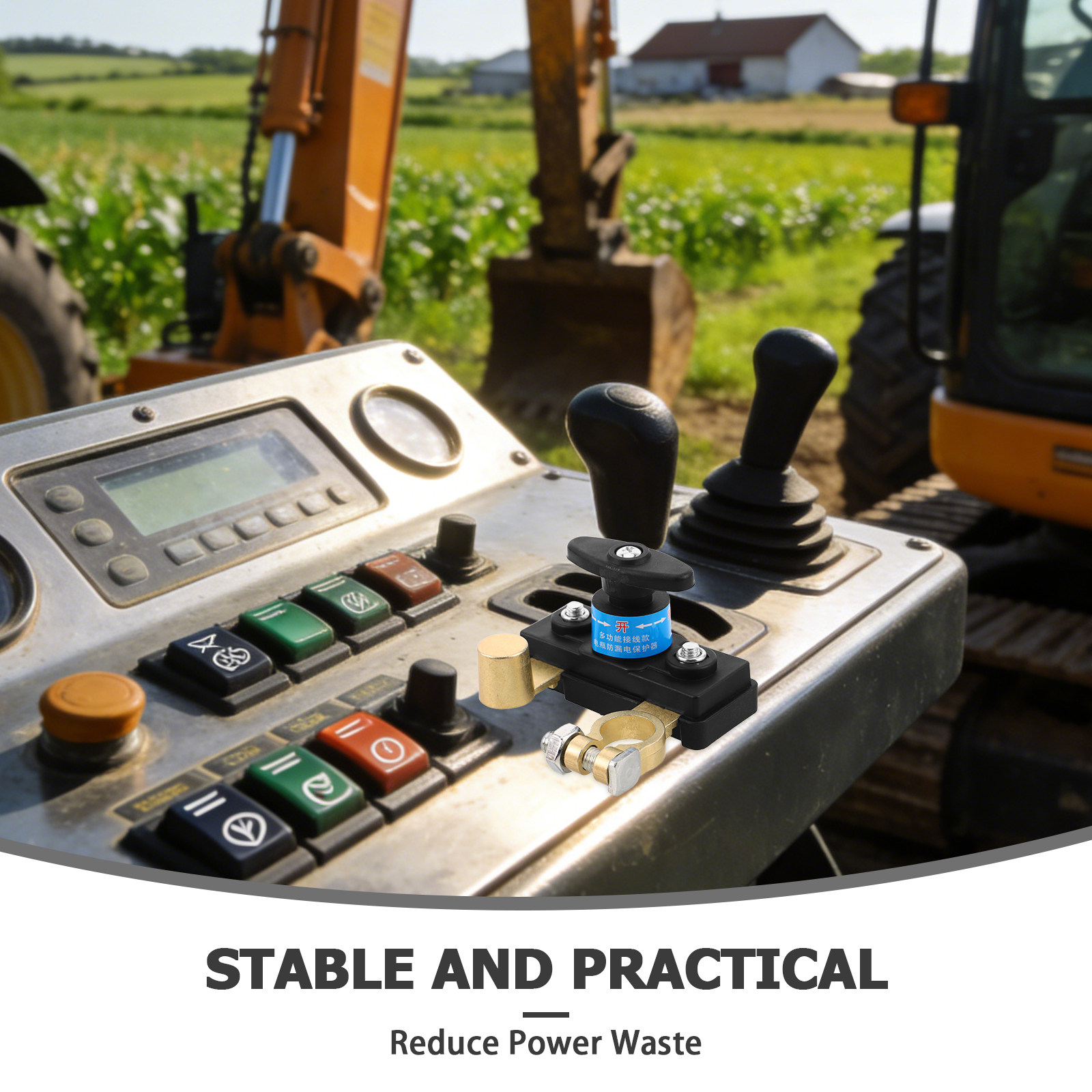 Heavy Equipment Manufacturers - Rv-batterij-ontkoppelingsschakelaar Heavy Duty voor vrachtwagen, tractor,