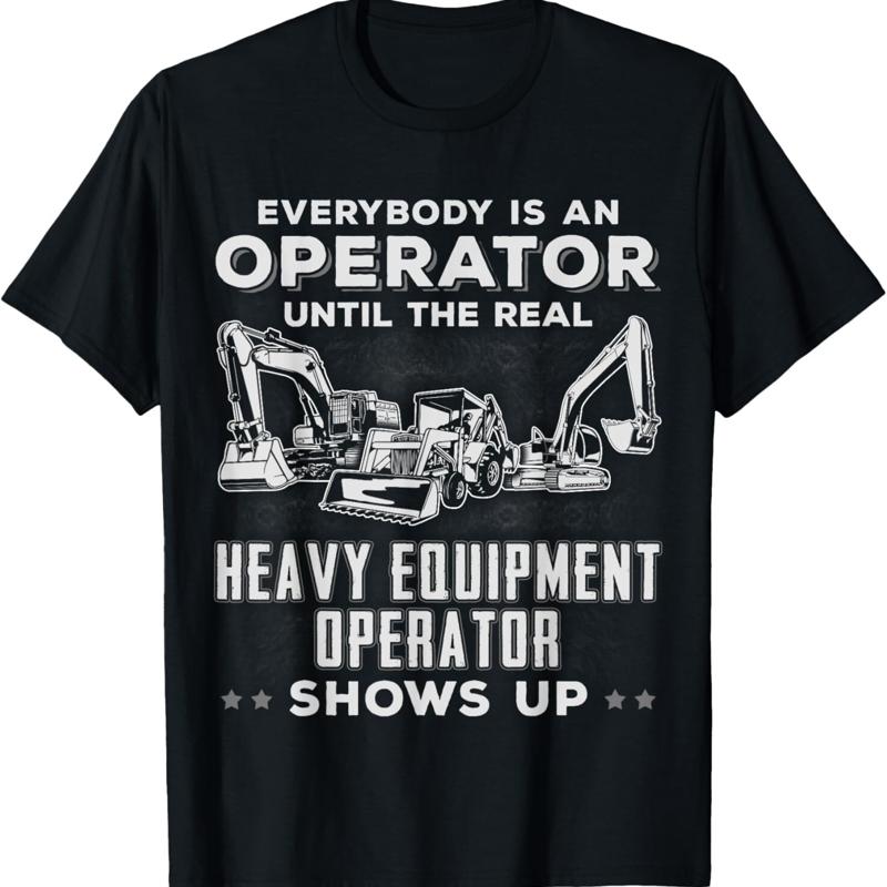 Heavy Equipment Bulldozer - Grappige T-shirt voor operator van zware