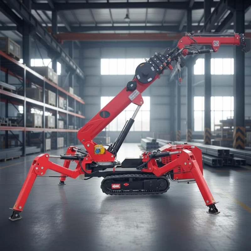 Compact Crawler Boom Lift - 6 ton hydraulische telescopische spinnenkraan met