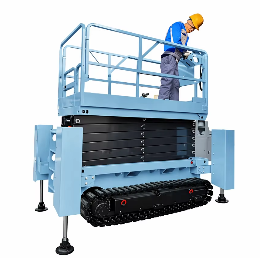 Compact Crawler Boom Lift - Compacte gelede rupskraanhoogwerker 10-20M op batterijen,