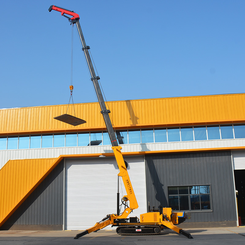 Geavanceerde spinnenkraan hydr - Compact Crawler Boom Lift recensie en prijs