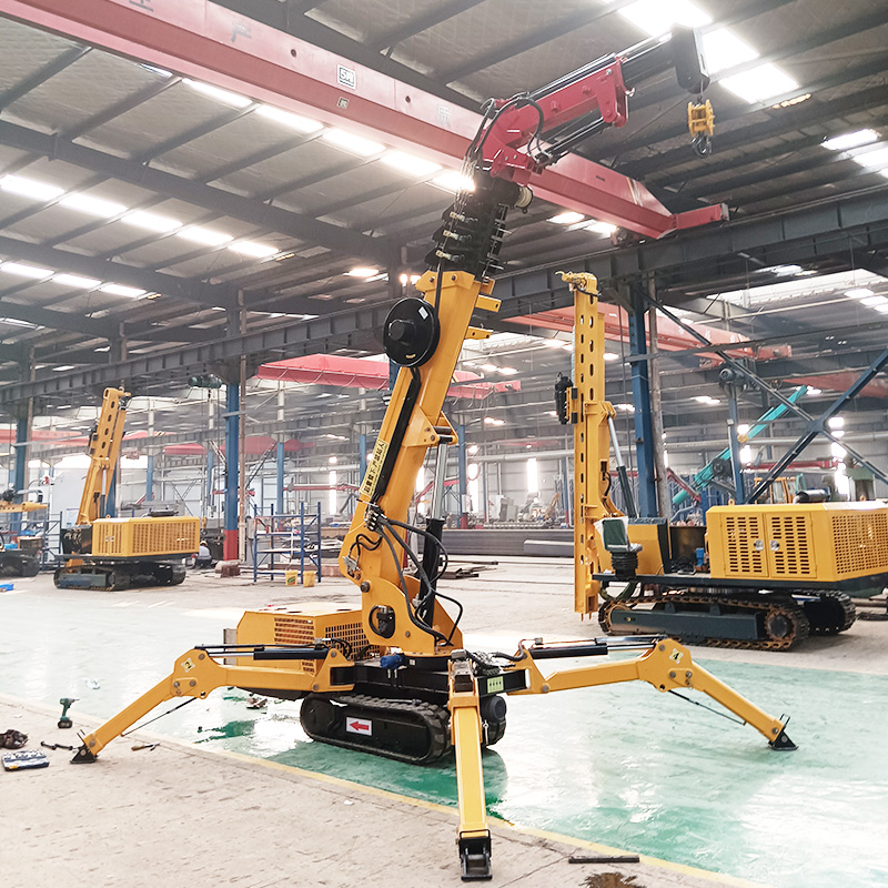 Geavanceerde spinnenkraan hydr - Compact Crawler Boom Lift recensie en prijs