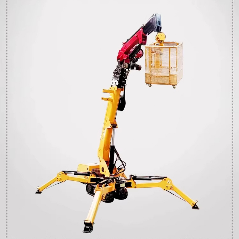 Nieuwe compacte hydraulische o - Compact Crawler Boom Lift recensie en prijs