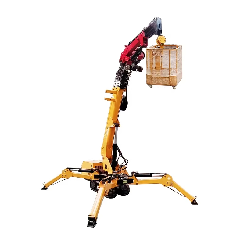 Nieuwe compacte hydraulische o - Compact Crawler Boom Lift recensie en prijs