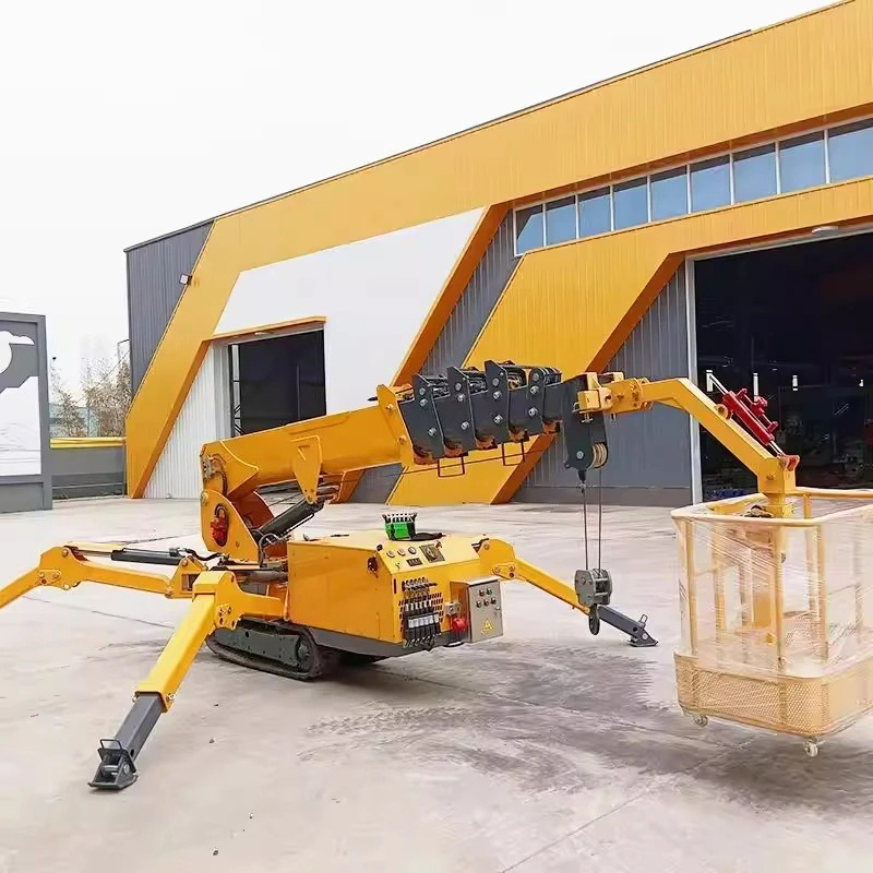 Nieuwe compacte hydraulische o - Compact Crawler Boom Lift recensie en prijs