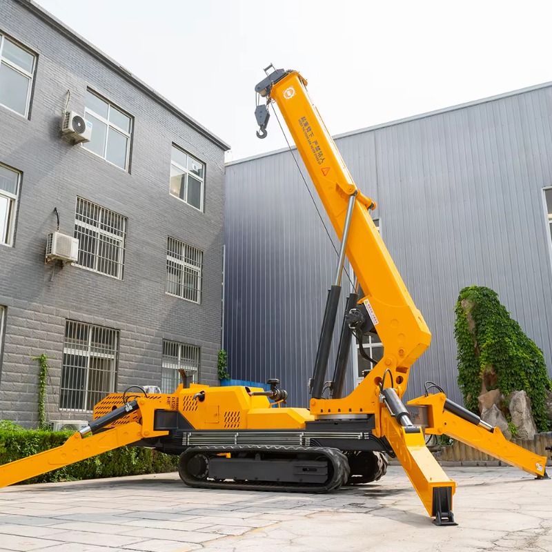 Mini-spinnenkraan compacte ele - Heavy Equipment Electrical recensie en prijs