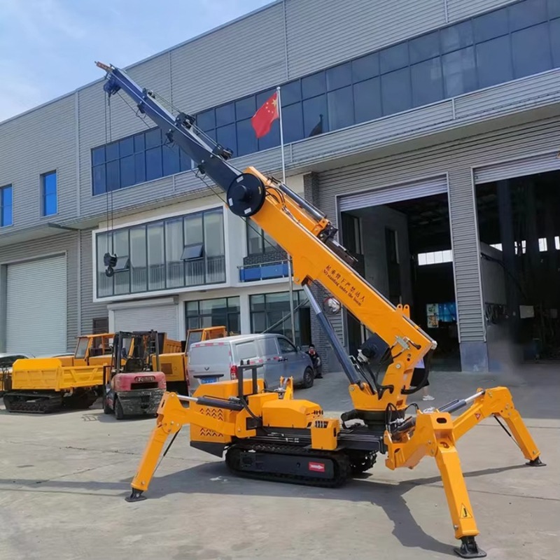 Compacte Mini Spinnenkraan 1,5 - Compact Crawler Boom Lift recensie en prijs