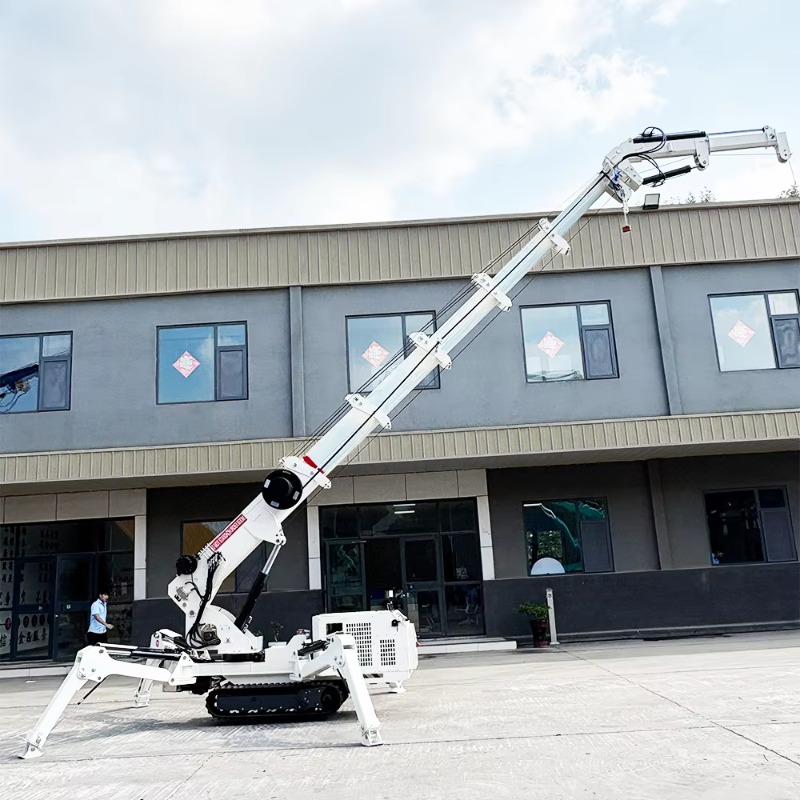 Compacte Mini Spinnenkraan 1,5 - Compact Crawler Boom Lift recensie en prijs