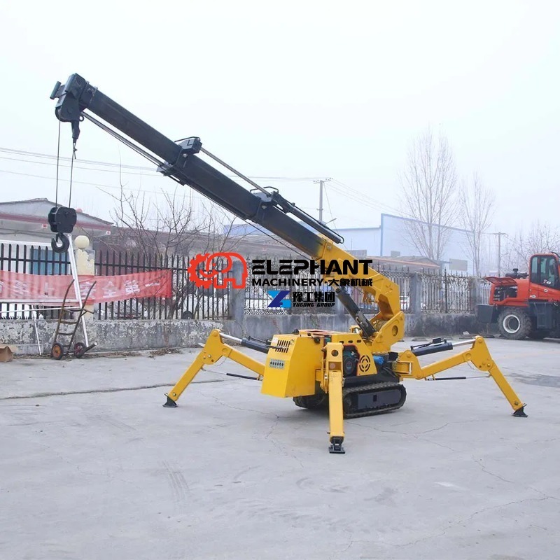 Hydraulische 3-tons knikarm mi - Compact Crawler Boom Lift recensie en prijs