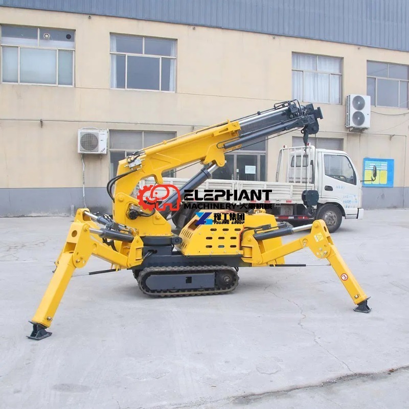 Hydraulische 3-tons knikarm mi - Compact Crawler Boom Lift recensie en prijs