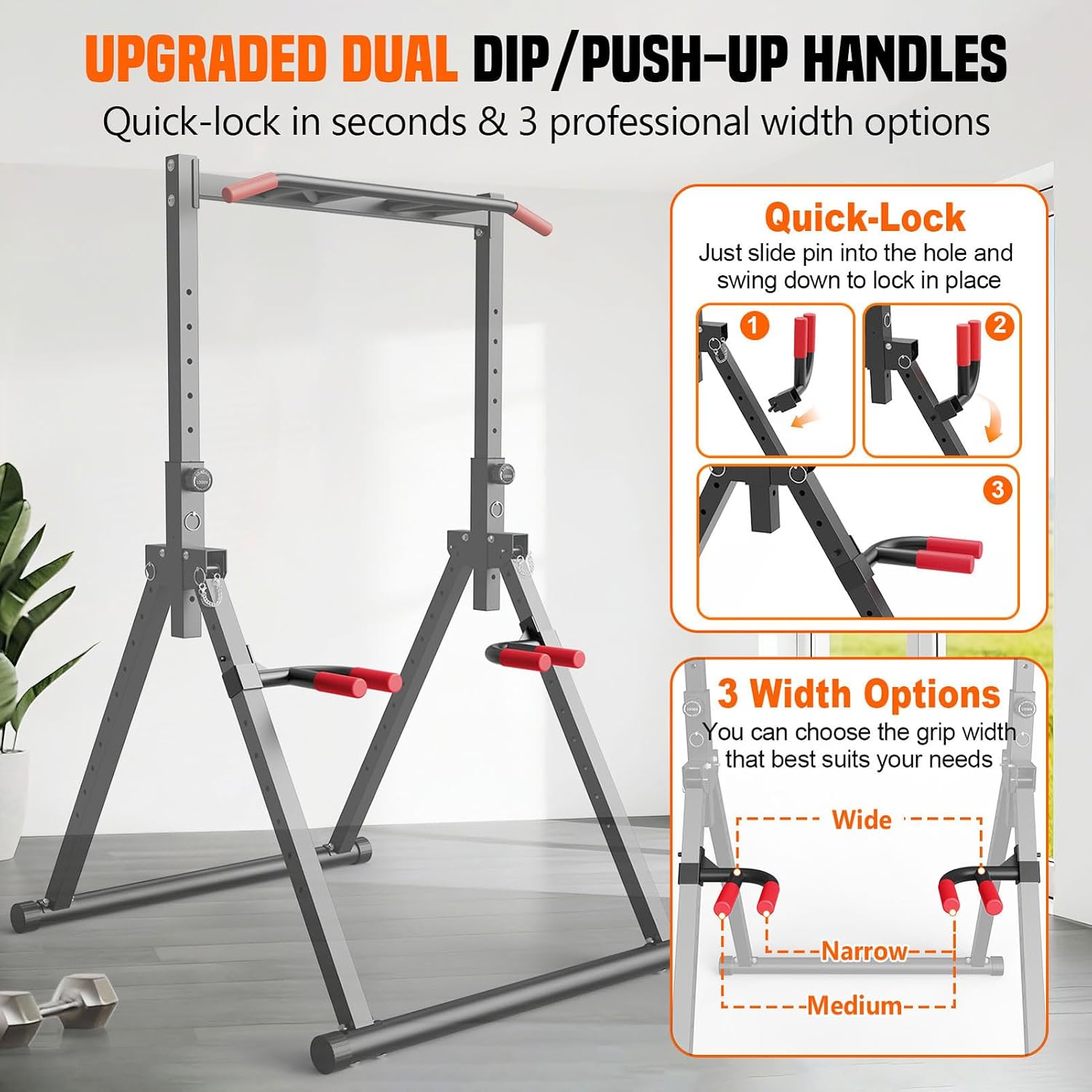 Opvouwbare Power Tower Dip Sta - Heavy Equipment Training recensie en prijs