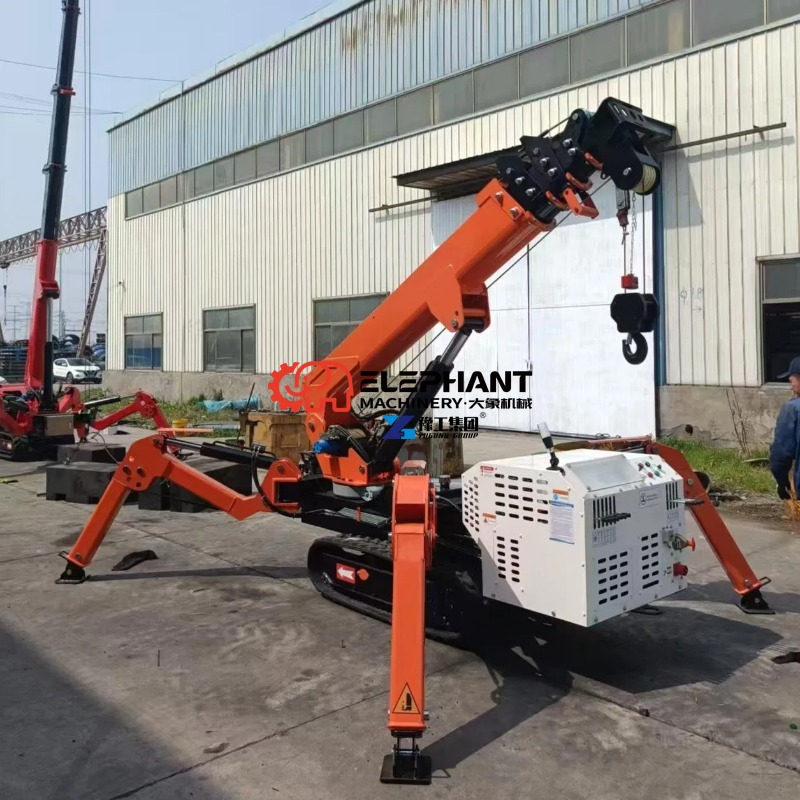 Hydraulische compacte mini-rup - Compact Crawler Boom Lift recensie en prijs