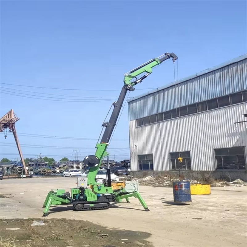 Compacte Mini Spinnenkraan Hyd - Heavy Equipment Electrical recensie en prijs
