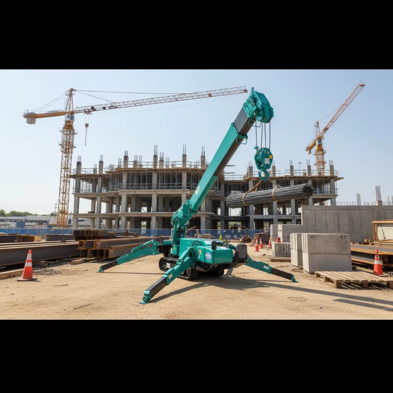 Spinnekranen Mini-rupskraan Co - Compact Crawler Boom Lift recensie en prijs