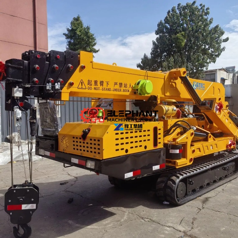 ISO-gecertificeerde 5-tons 12- - Compact Crawler Boom Lift recensie en prijs