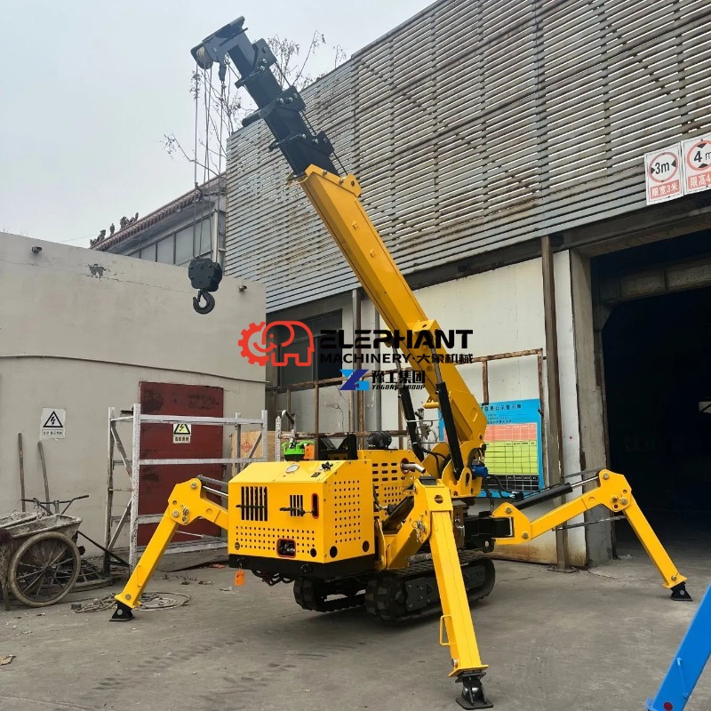 ISO-gecertificeerde 5-tons 12- - Compact Crawler Boom Lift recensie en prijs
