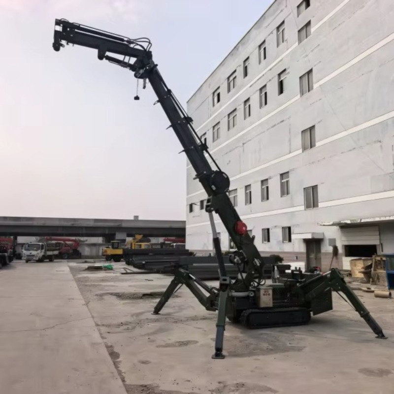 7 ton afstandsbedienbare spinn - Compact Crawler Boom Lift recensie en prijs