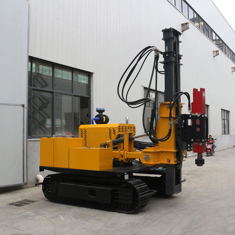 Hydraulische zonne-paalram met - Heavy Equipment Driver recensie en prijs