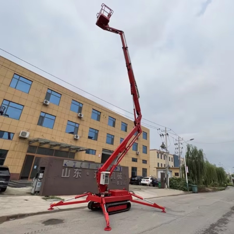 YG Op maat gemaakte 12m Briggs - Compact Crawler Boom Lift recensie en prijs