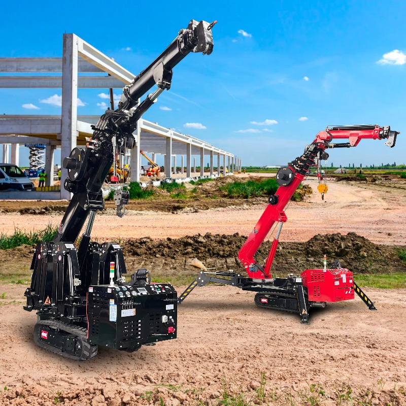 Compacte Mini Spinnenkraan Hyd - Heavy Equipment Electrical recensie en prijs