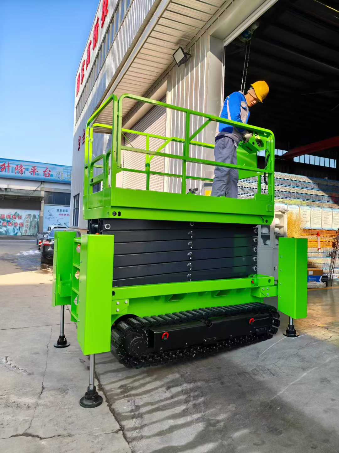 Compacte gelede rupskraanhoogw - Compact Crawler Boom Lift recensie en prijs