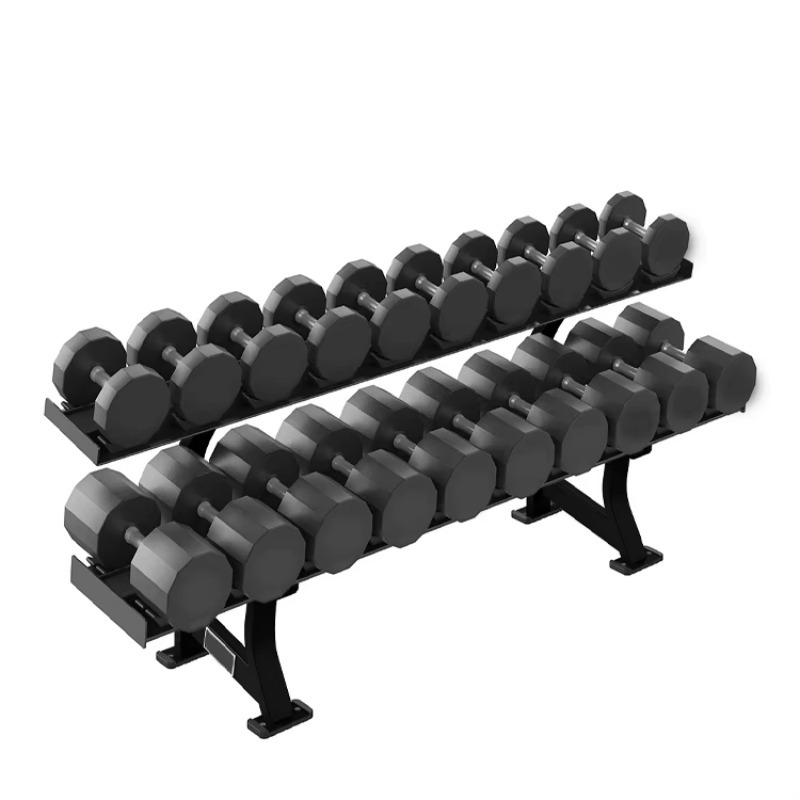2-laags 10 paar dumbbell opber - Heavy Equipment Training recensie en prijs